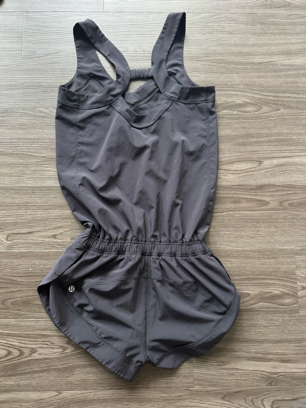Black Athletic Romper